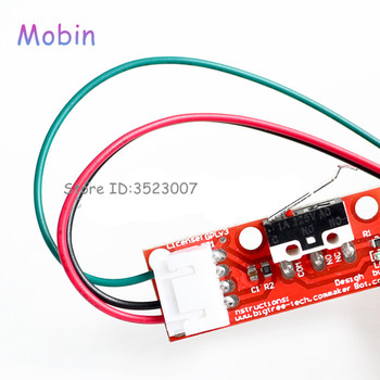 30PCS/LOT 3D Printer Endstop Mechanical Limit Switches With 3 Pin Cable For RAMPS 1.4 best quality Free shipping